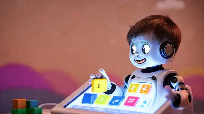 Un robot colorido enseña a programar