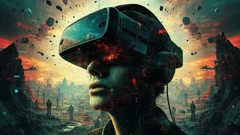 Realidad virtual crea caos visual perturbador