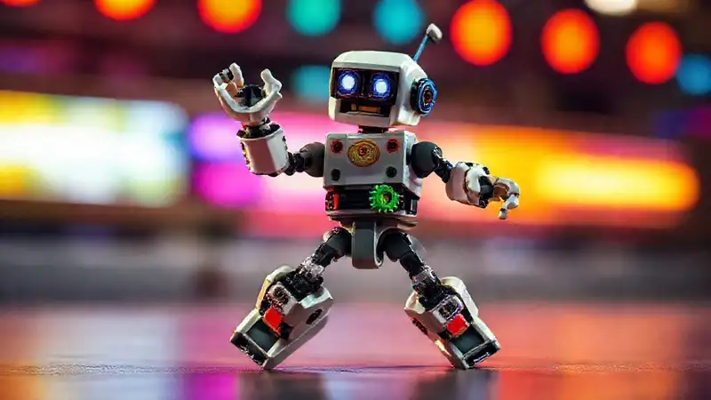 Robot LEGO bailarín