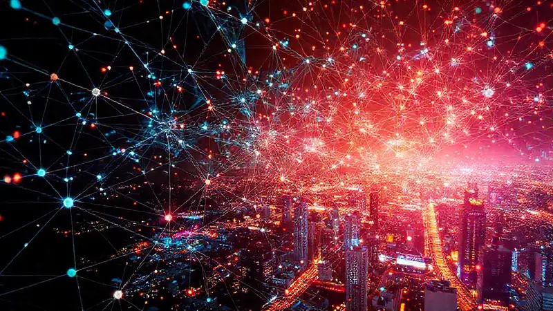 Redes neuronales abstractas: visualización digital compleja