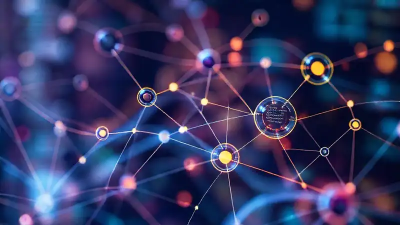 Redes interconectadas y dinámicas, visualmente complejas