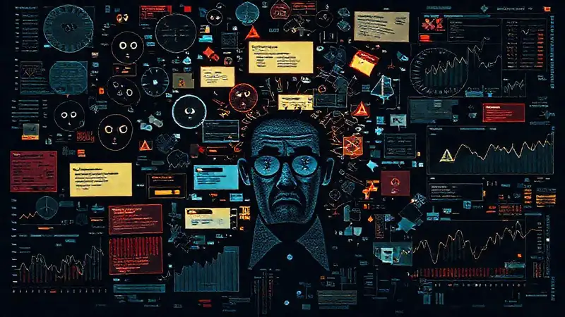 Datos visuales caóticos generan ansiedad y confusión