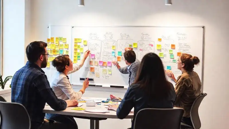 Trabajo ágil colaborativo e inspirador