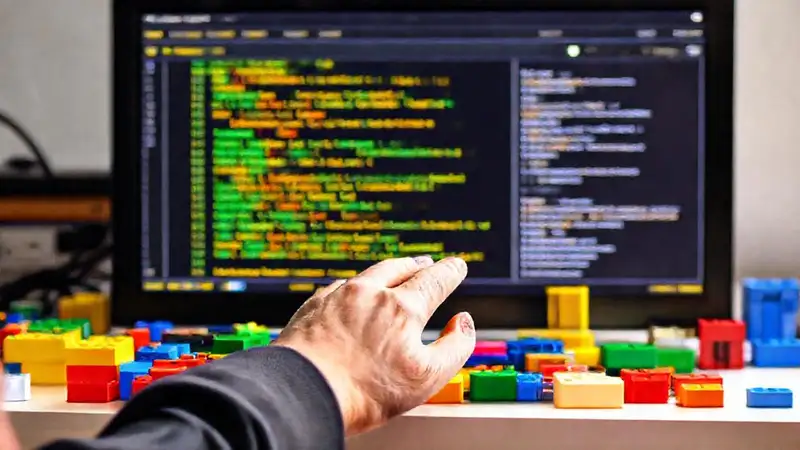 LEGOs y códigos son divertidos y coloridos