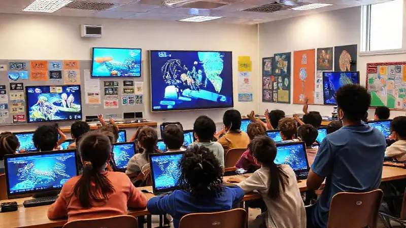 Aula dinámica e inspiradora para todos