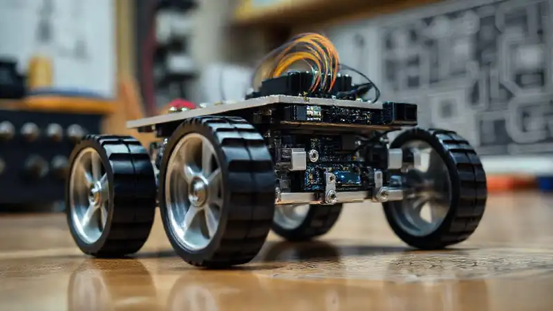Robot Arduino metálico