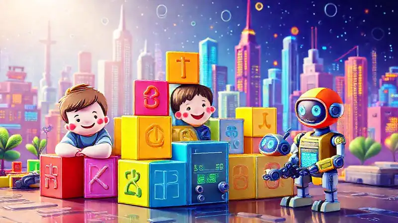 Un juego educativo y colorido inspira a niños