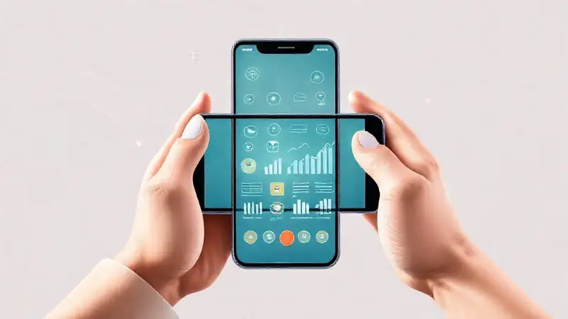 Mockup de teléfono móvil: diseño tecnológico moderno