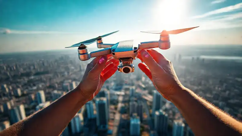 Dron elegante, futuro prometedor se vislumbra